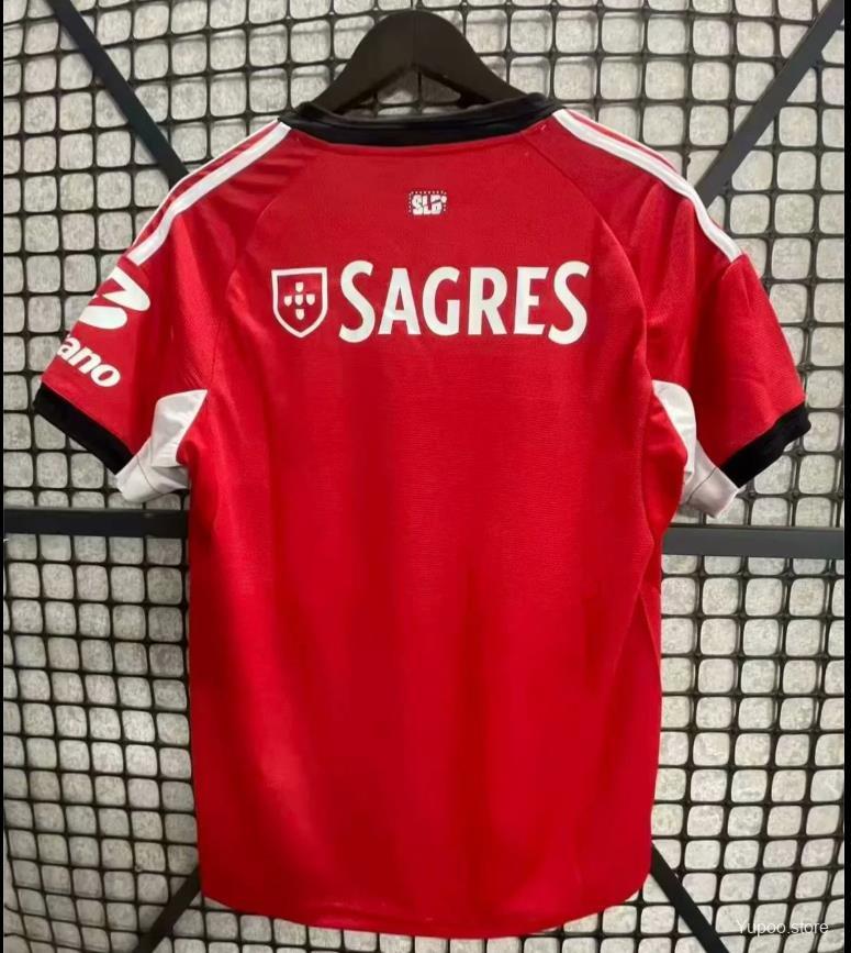 25/26 Benfica Home Jersey