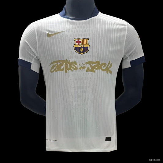 CJ X NIKE X FC BARCELONA White